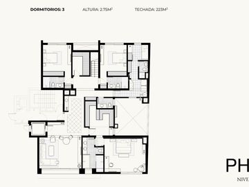PENTHOUSE EN VENTA PROYECTO CON VISTA A PARQUE EN SAN ISIDRO