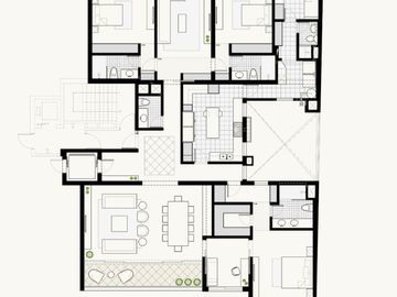 DEPARTAMENTO EN VENTA PROYECTO CON VISTA A PARQUE EN SAN ISIDRO FLAT 258M2