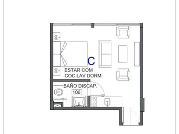 VENTA MONOAMBIENTE BALVANERA PARA FINANCIACION
