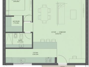 Moreno 837 - Inmenso 2 Ambientes - San Isidro
