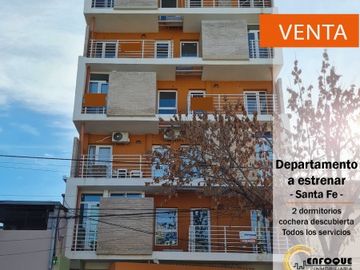 Venta departamento 2 dormitorios a estrenar CON COCHERA