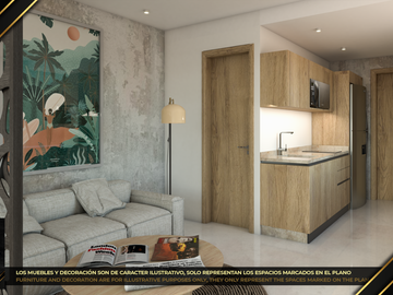 Departamentos en Venta en Playa del Carmen Centro