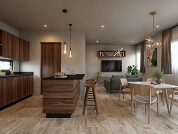 Departamento de una habitacion en Chuburna de Hidalgo en venta