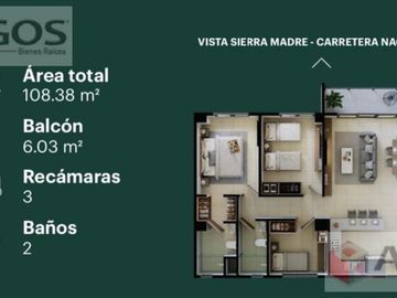 DEPARTAMENTO EN VENTA TORRE GAIA