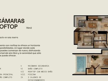 Departamento en preventa en av residencial de Conkal, entrega  julio 2025