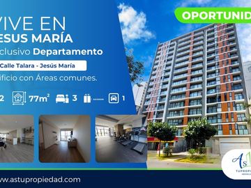VENTA DEPARTAMENTO 6TO PISO JESUS MARIA
