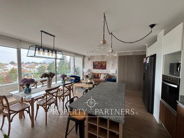 Espectacular y Moderno Departamento en Condominio El Sauce Huechuraba