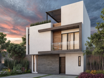 Casa en Venta en Cañadas del Arroyo, 3 Recámaras, Roof Garden, Diseño de Autor
