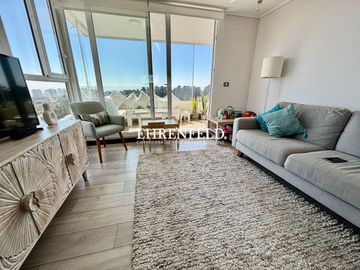 Pinares de Montemar, Concón. Venta departamento 3 dormitorios con gran vista.