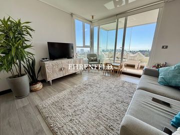 Pinares de Montemar, Concón. Venta departamento 3 dormitorios con gran vista.