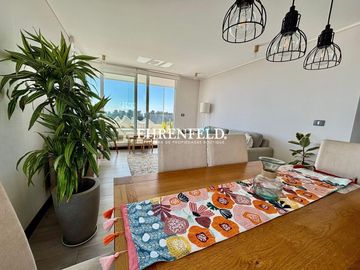 Pinares de Montemar, Concón. Venta departamento 3 dormitorios con gran vista.