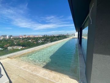 Venta 3 ambientes en piso alto. Domus Parque. Multiamenities. Gran parque