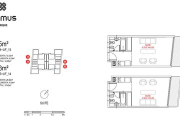 Venta 3 ambientes en piso alto. Domus Parque. Multiamenities. Gran parque