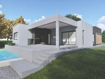 Casa a estrenar en venta - lote interno - con piscina - Barrio pilar del este