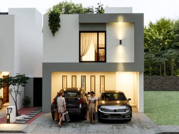 Casa en  pre venta en Tlaxcalancingo de 3 recamaras