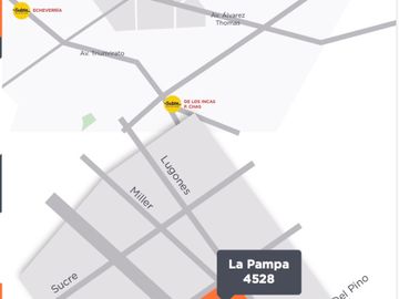 2 AMBIENTES CON PATIO Y TERRAZA DOBLE 76 m2