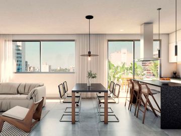 2 AMBIENTES CON PATIO Y TERRAZA DOBLE 76 m2