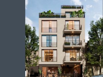 2 AMBIENTES CON PATIO Y TERRAZA DOBLE 76 m2