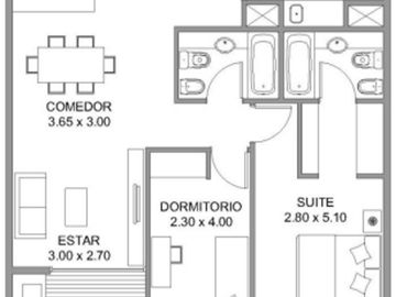 DEPARTAMENTO venta LANUS OESTE tres ambientes SUM
