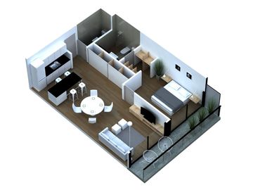 DEPARTAMENTO venta LANUS OESTE dos ambientes SUM