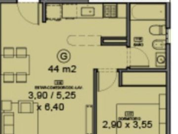 VENTA DPTO 2 AMB, POZO, EN NUÑEZ - . APTO BLANQUEO