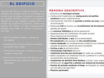 VENTA 2 AMBIENTES C/ESCRITORIO - Almagro