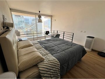 Loft Providencia. 1D+1B+E+B. Metro  P. de Valdivia