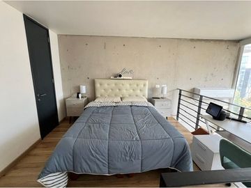Loft Providencia. 1D+1B+E+B. Metro  P. de Valdivia