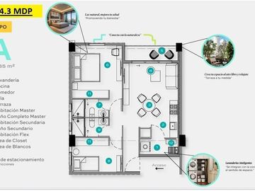 DEPARTAMENTO EN PREVENTA $3,900,000 M.N. COL ROMA MTY NUEVO LEON