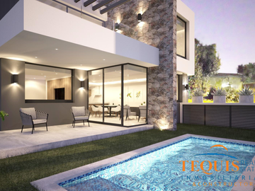 CASA EN VENTA EN CLUB DE GOLF TEQUISQUIPAN : LUJO Y CONFORT | Muscari