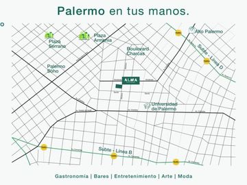 VENTA Monoambiente A ESTRENAR Palermo Pileta SUM