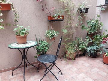 2 AMBIENTES  SUITE VEST BAÑO Y TOIL CON GRAN PATIO
