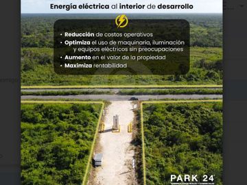 PARK 24 Terreno industrial en venta en Amalia Solorzano