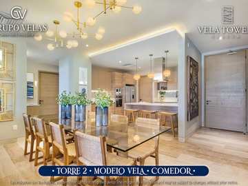 Departamentos en venta Vela Towers Cancun