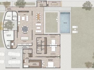 Casa de un piso en venta en privada Dzidzil-ha