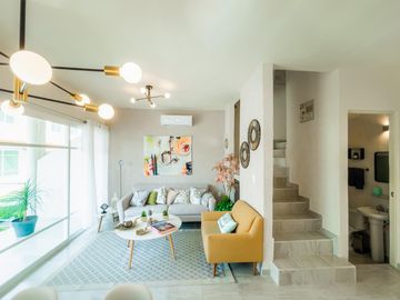 Casa en venta en Playa del Carmen con piscina 3 habitaciones