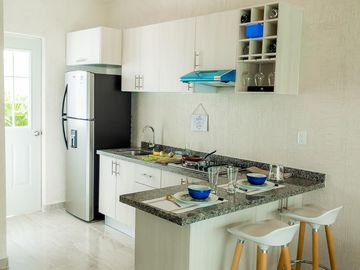 Casa en venta en Playa del Carmen con piscina 3 habitaciones