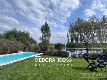 Casa en Venta 6 Ambientes al Lago con Pileta y Muelle - Zona Norte Escobar El Cantón