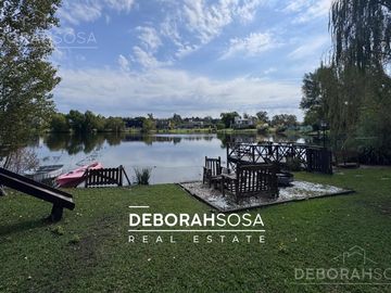 Casa en Venta 6 Ambientes al Lago con Pileta y Muelle - Zona Norte Escobar El Cantón