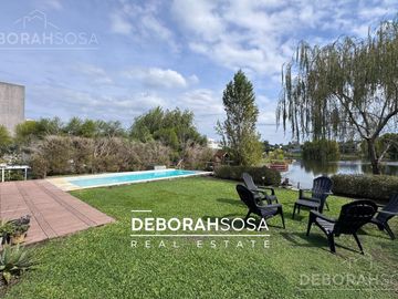 Casa en Venta 6 Ambientes al Lago con Pileta y Muelle - Zona Norte Escobar El Cantón
