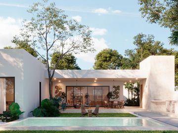 Casa de un piso en venta en privada Dzidzil-ha