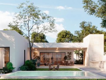 Casa de un piso en venta en privada Dzidzil-ha