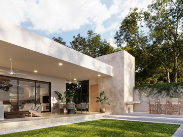 Casa de un piso en venta en privada Dzidzil-ha