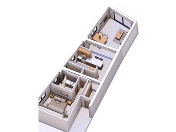 Departamento En Venta en Pozo Quinta Sección 1D