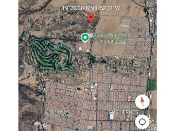VENTA DE TERRENO EN IXTAPALUCA CLUB DEPORTIVO ACOZAC, ESTADO MEXICO