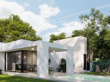Casa de una planta en venta en privada Dzidzil-ha