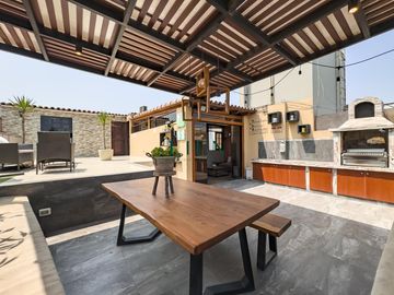 Terraza c/zona de parrilla | Dentro de parque cerrado