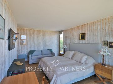 Casa de Ensueño con Vista Despejada al Mar en Exclusivo Condominio Agua Dulce, Huentelauquén