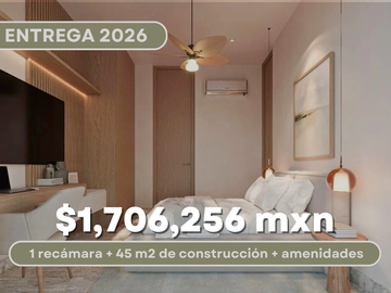 DEPARTAMENTO EN VENTA MÉRIDA, AMENIDADES, NIVEL 1, DIANELA DZITYÁ, DIC 2026.