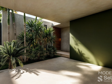 CASA VENTA MÉRIDA, 22 RESIDENCIAS EN BELLAVISTA, UNA PLANTA, MODELO C, DZITYÁ.